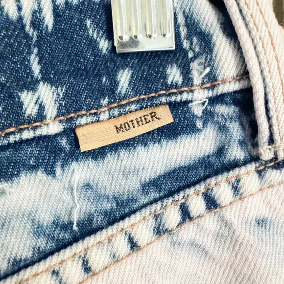 Mother Denim Pink Wash High-Waisted Rider Ankle Jeans Size 26 NWT - Picture 9 of 15